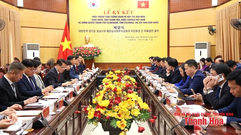 Thanh Hóa - Seongnam: Hướng tới tương lai bền vững