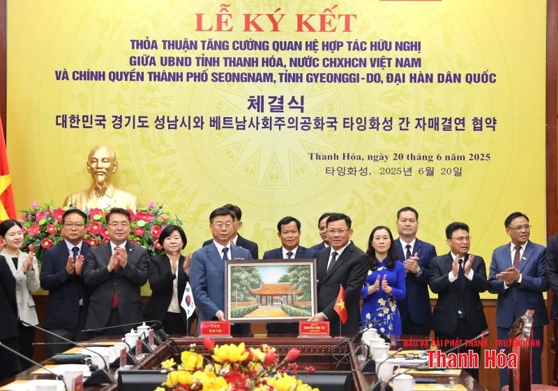Thanh Hóa - Seongnam: Hướng tới tương lai bền vững