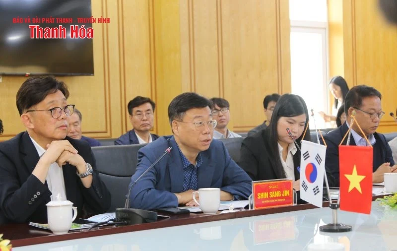 Đoàn công tác TP Seongnam (Hàn Quốc) thăm và làm việc tại Khu kinh tế Nghi Sơn