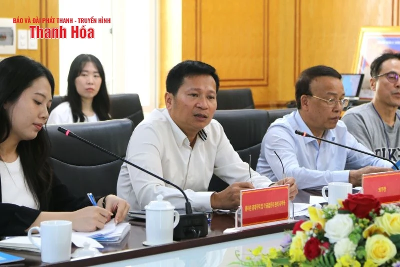 Đoàn công tác TP Seongnam (Hàn Quốc) thăm và làm việc tại Khu kinh tế Nghi Sơn