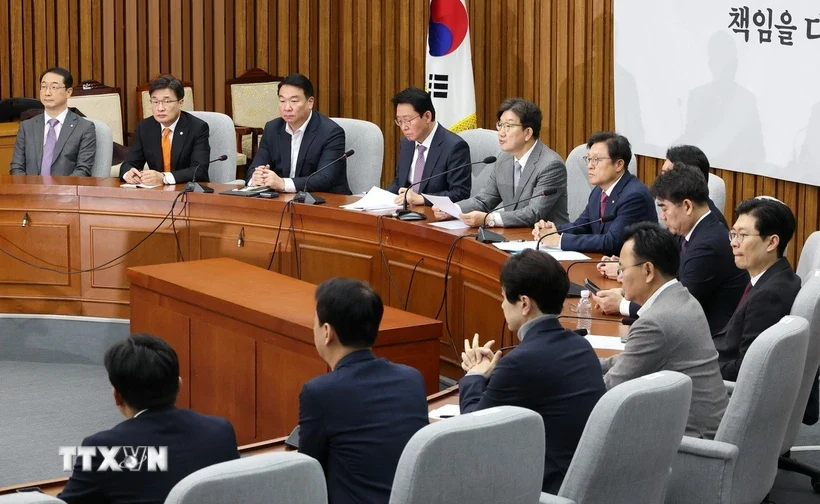 Đảng đối lập chính ở Hàn Quốc có lãnh đạo mới