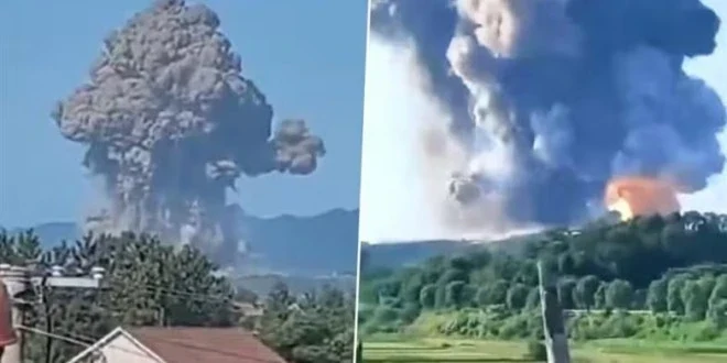 Nổ nhà máy pháo hoa tại Trung Quốc khiến 9 người thiệt mạng