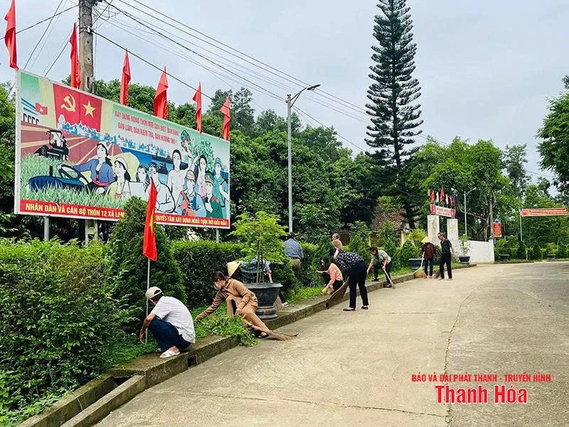 Chung sức xây dựng nông thôn mới ở Ngọc Lặc