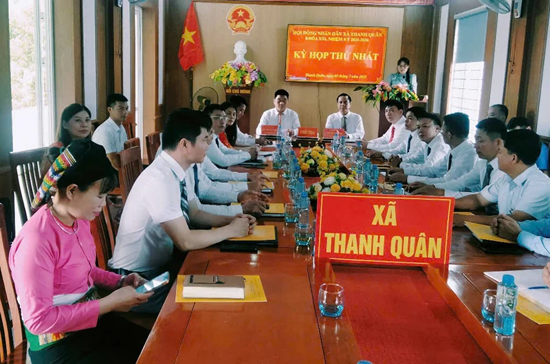 Như Xuân: Vận hành mẫu hoạt động của cấp ủy Đảng, HĐND, UBND các xã mới sau sắp xếp