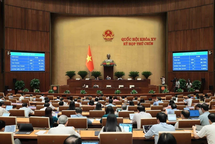 Quốc hội chính thức thông qua việc sửa đổi, bổ sung một số điều của Hiến pháp