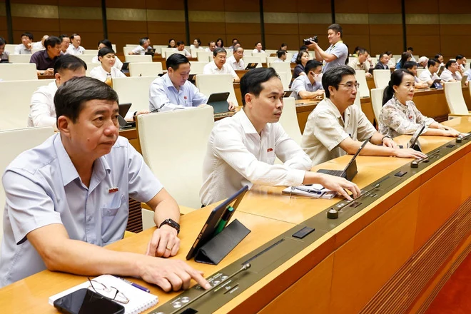 Quốc hội chính thức thông qua việc sửa đổi, bổ sung một số điều của Hiến pháp