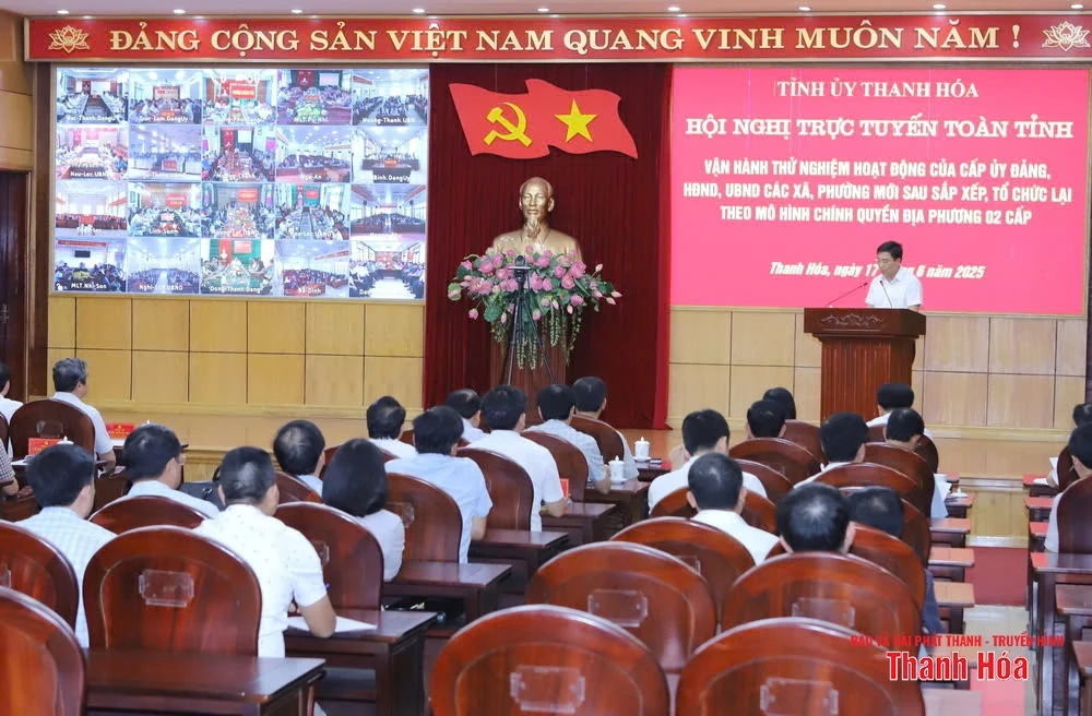 Thanh Hóa vận hành thử nghiệm hoạt động mô hình chính quyền địa phương 2 cấp
