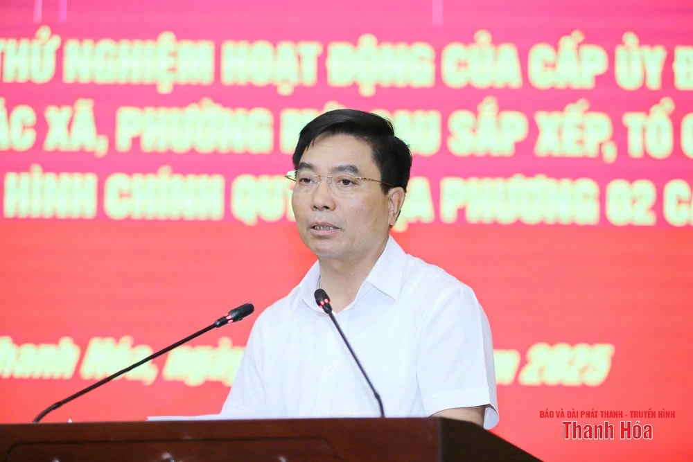 Thanh Hóa vận hành thử nghiệm hoạt động mô hình chính quyền địa phương 2 cấp