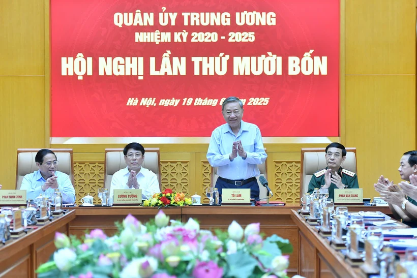 Tổng Bí thư Tô Lâm chủ trì Hội nghị Quân ủy Trung ương lần thứ 14