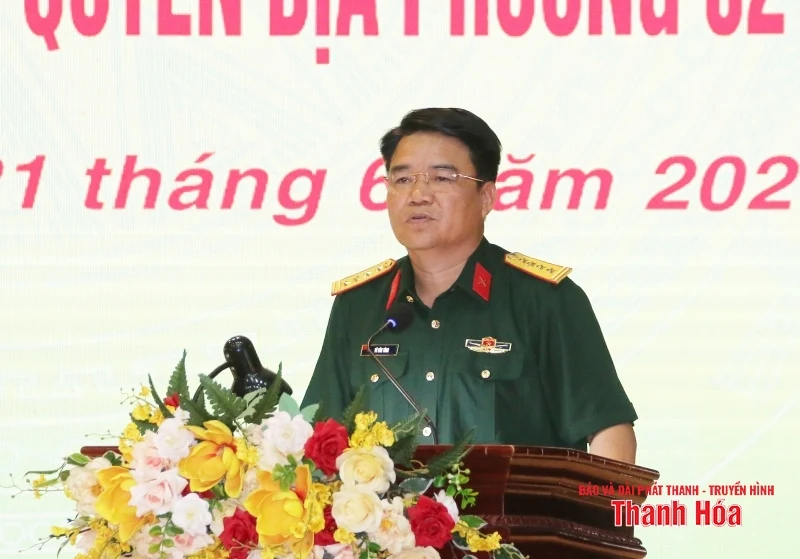 Công bố Quyết định giải thể Ban Chỉ huy Quân sự cấp huyện