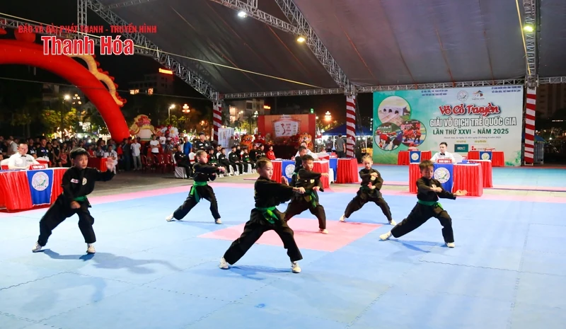 Khai mạc Giải vô địch trẻ Võ cổ truyền quốc gia năm 2025