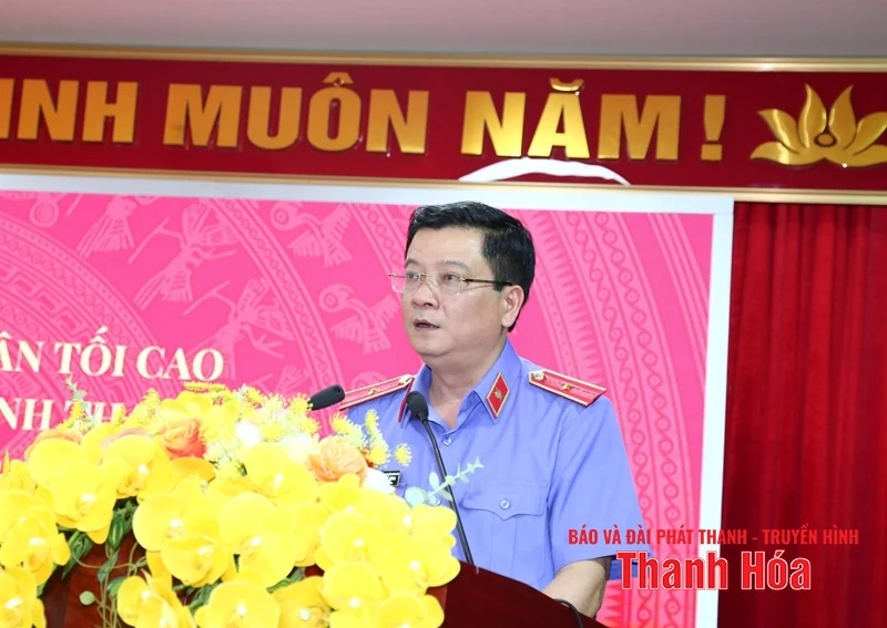 Viện Kiểm sát Nhân dân tỉnh công bố và trao quyết định về công tác cán bộ