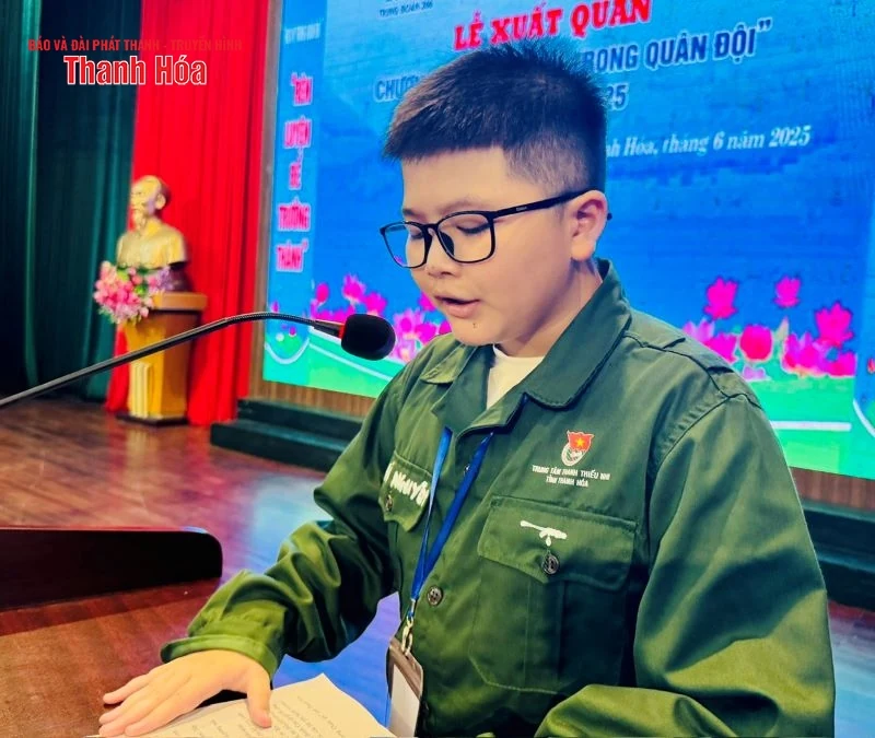 Hơn 200 chiến sỹ nhí tham gia chương trình “Học kỳ trong quân đội năm 2025”