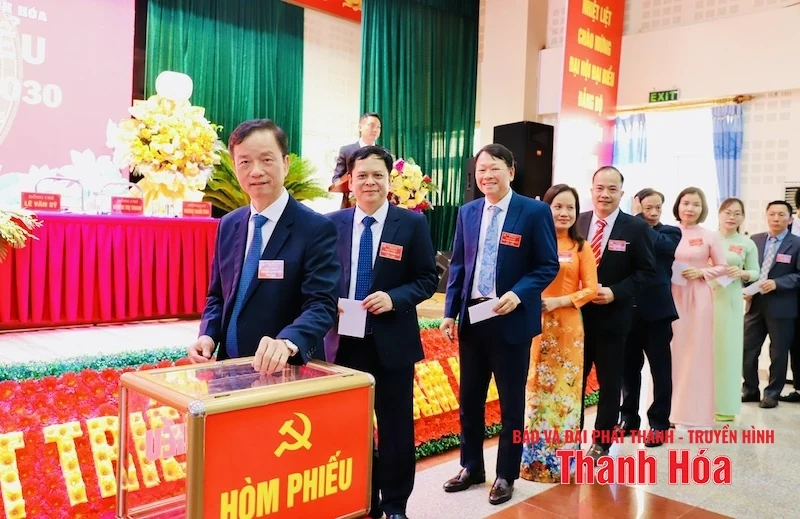 Đại hội đại biểu Đảng bộ Bệnh viện Đa khoa tỉnh Thanh Hóa nhiệm kỳ 2025-2030