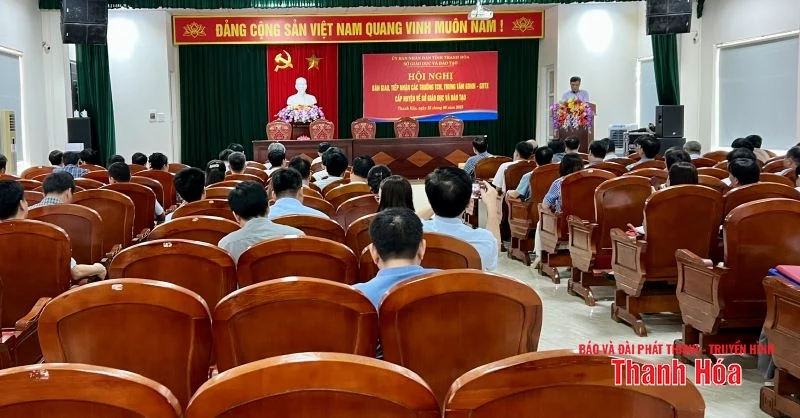 Bàn giao các trường Trung cấp nghề, Trung tâm GDNN - GDTX cấp huyện về Sở GD&ĐT