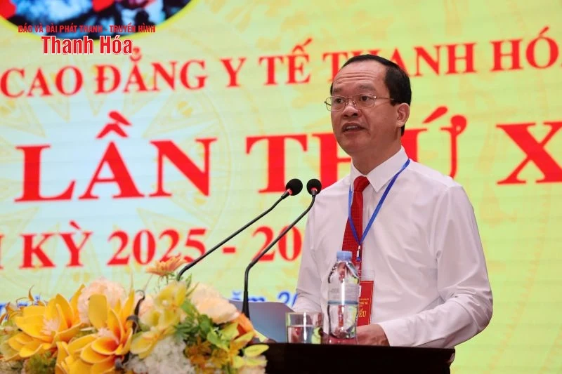 Đại hội lần thứ XI Đảng bộ Trường Cao đẳng Y tế Thanh Hóa