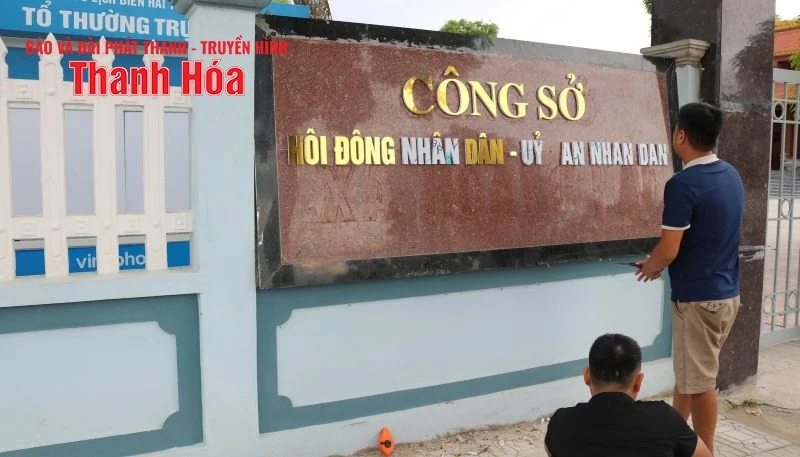 Xã Hoằng Tiến sẵn sàng vận hành bộ máy mới