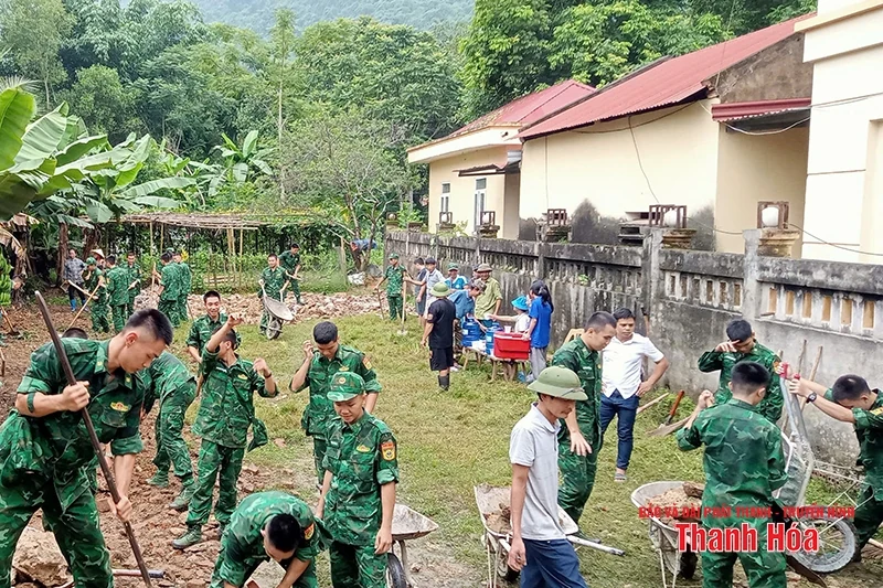 Tuổi trẻ Bộ đội Biên phòng lan tỏa việc tốt nơi biên giới