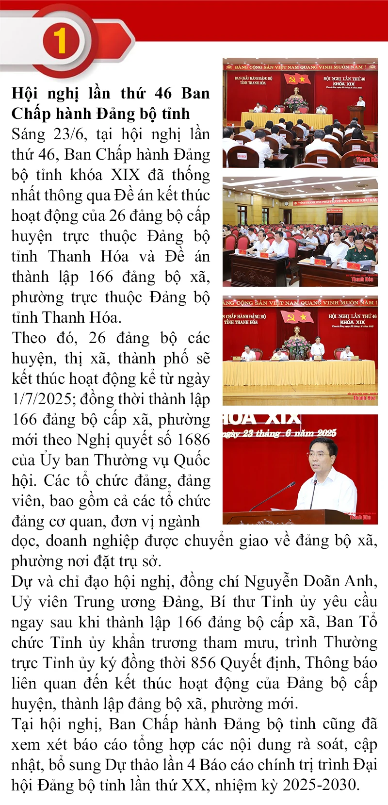 Những sự kiện nổi bật trong tuần