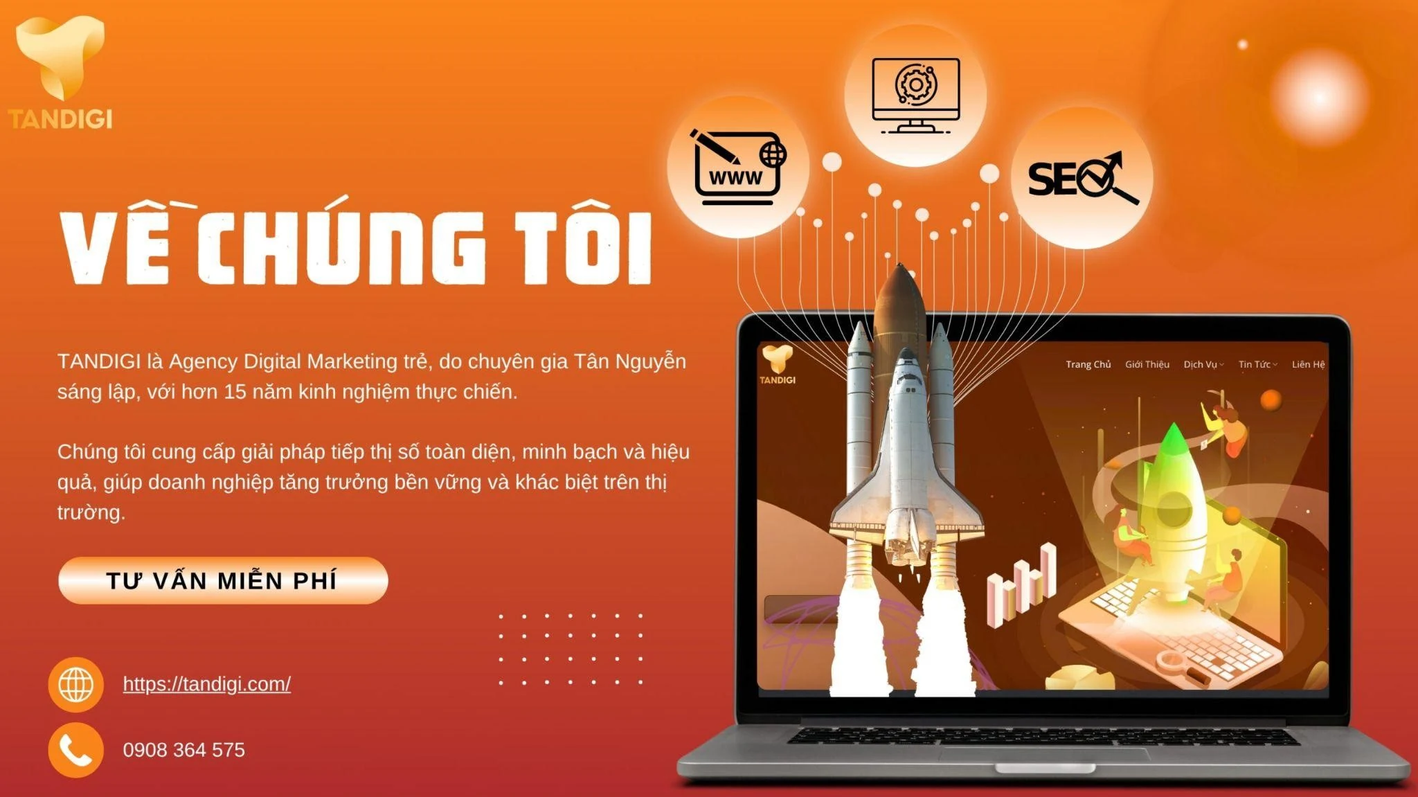 TANDIGI - Giải pháp SEO tổng thể giúp doanh nghiệp bứt phá trên Google