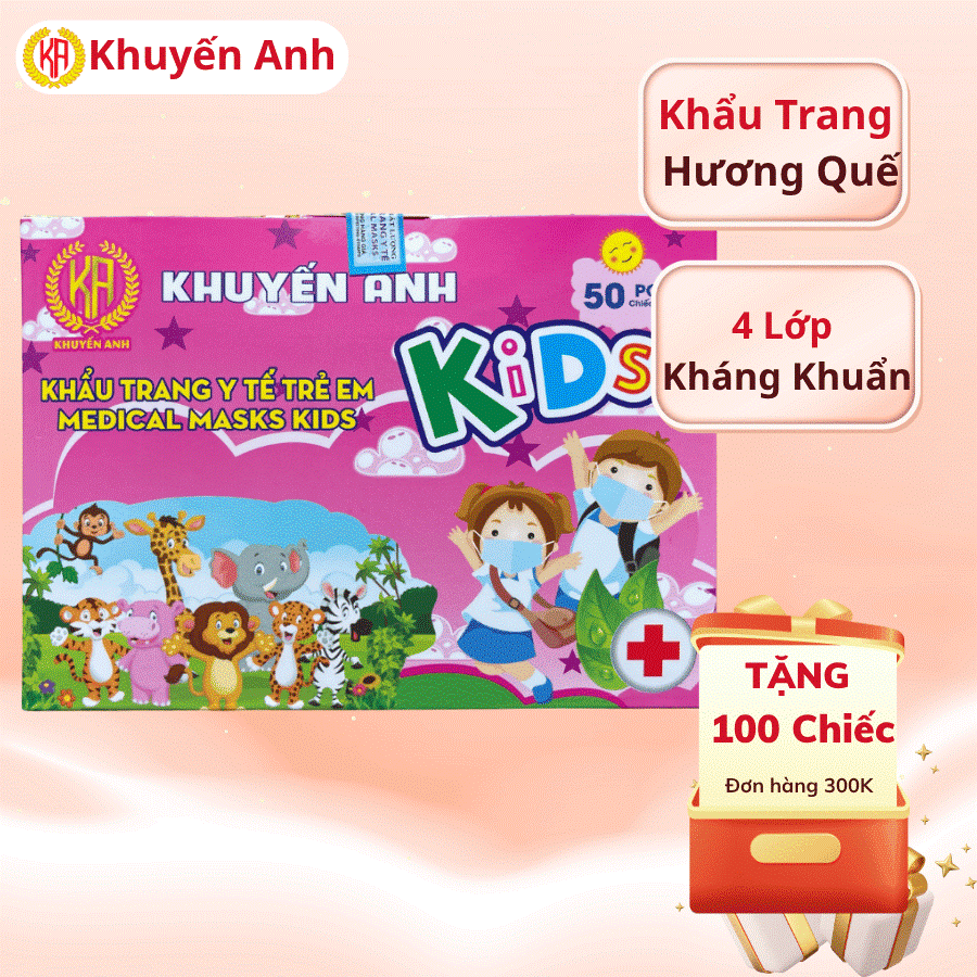 Top sản phẩm khẩu trang y tế bán chạy nhất của Khuyến Anh năm 2025