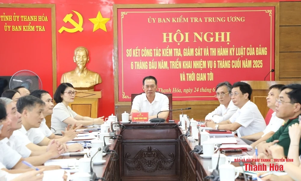 Sơ kết toàn quốc công tác kiểm tra, giám sát và thi hành kỷ luật của Đảng