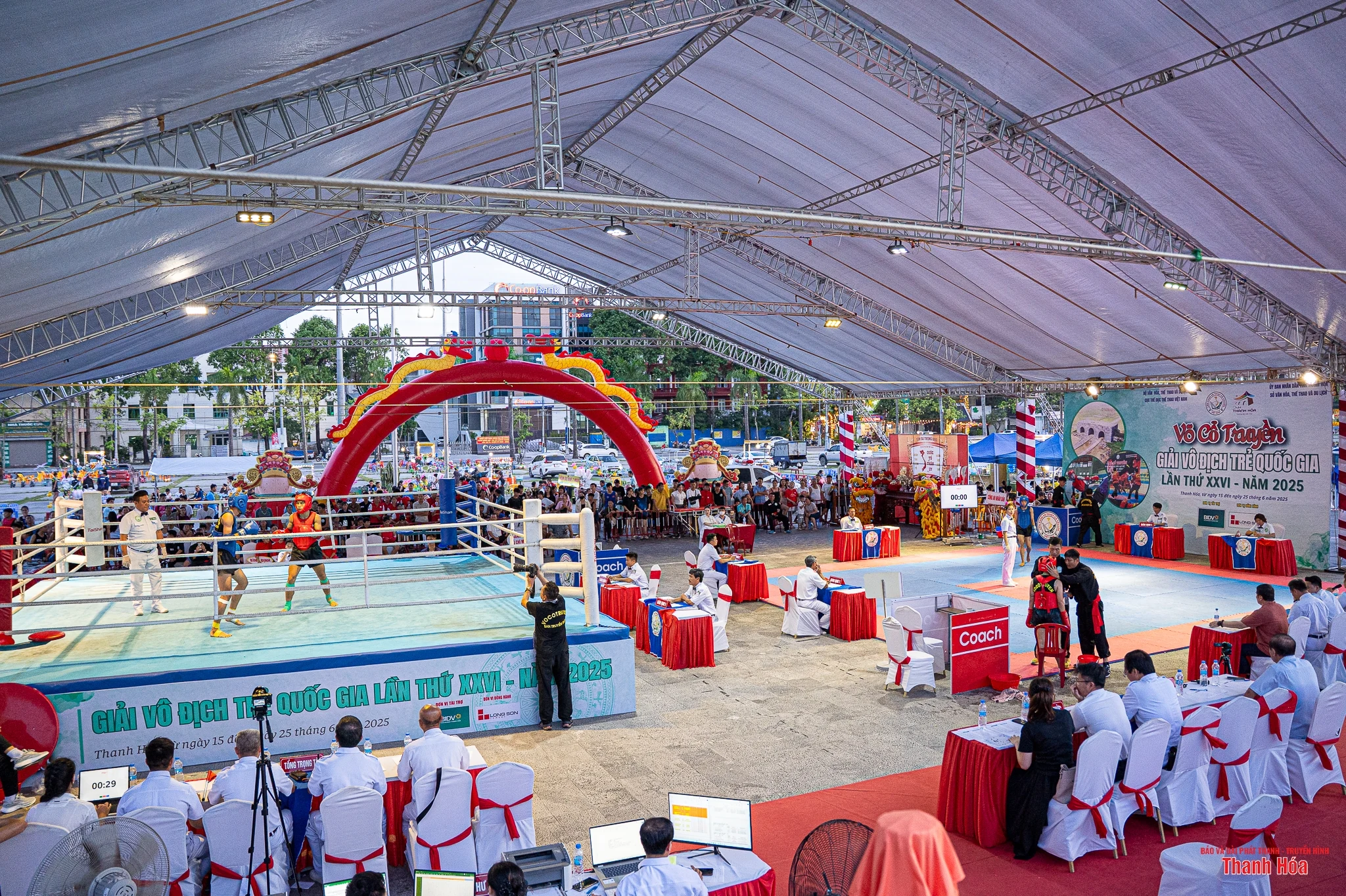 Thanh Hoá giành ngôi Nhất toàn đoàn nội dung đối kháng tại Giải vô địch trẻ Võ cổ truyền quốc gia năm 2025