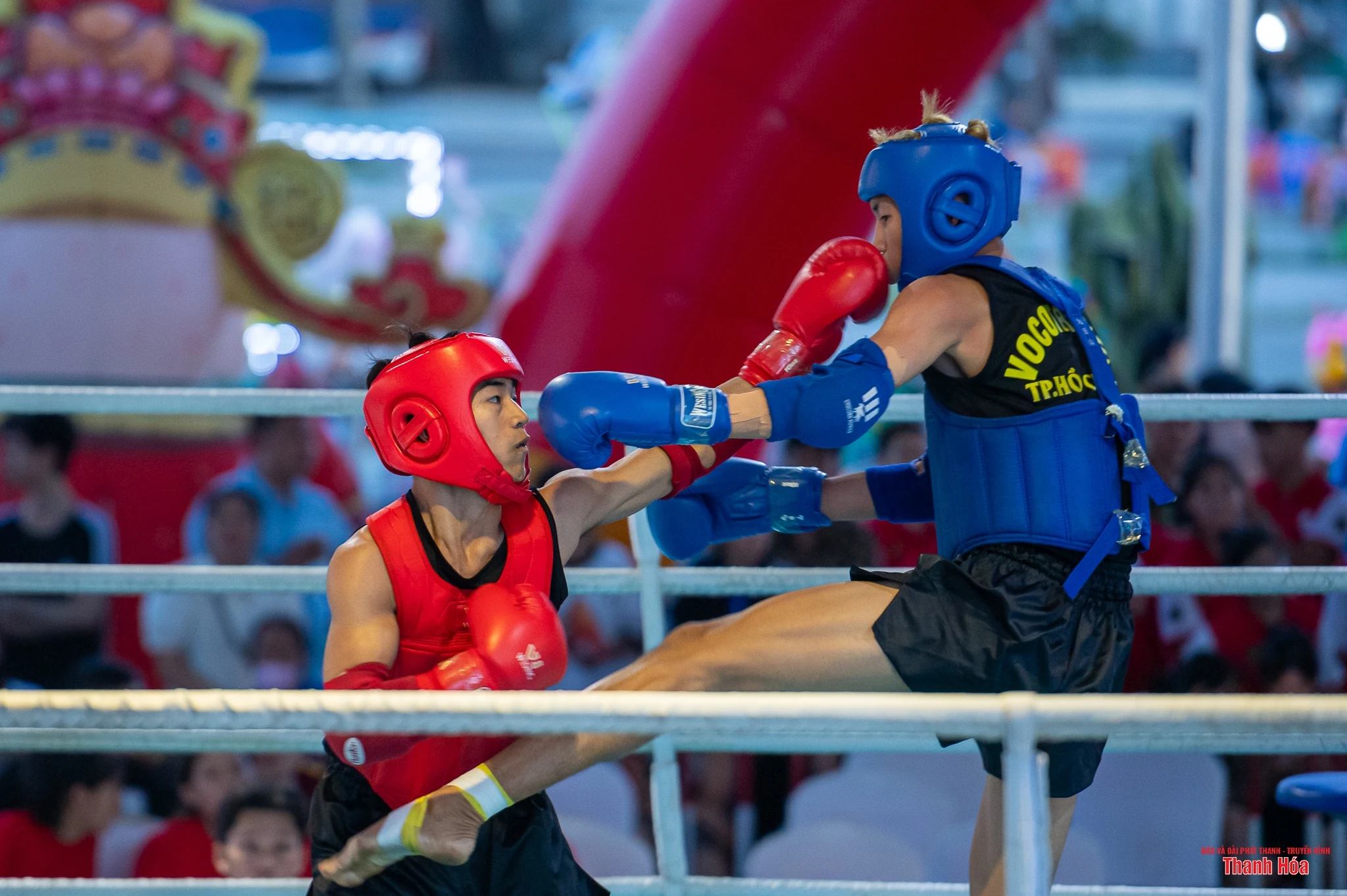 Thanh Hoá giành ngôi Nhất toàn đoàn nội dung đối kháng tại Giải vô địch trẻ Võ cổ truyền quốc gia năm 2025