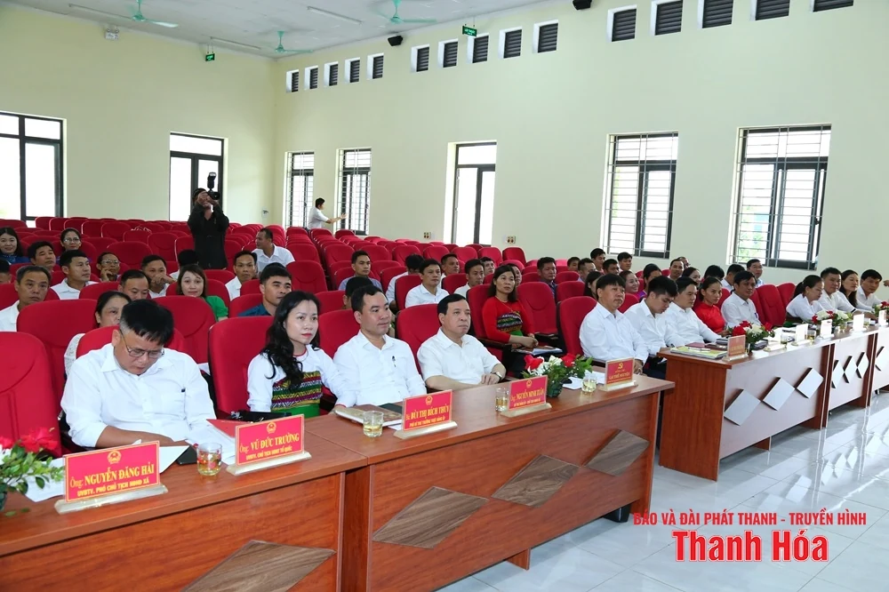 Phó Bí thư Thường trực Tỉnh ủy Lại Thế Nguyên dự Hội nghị lần thứ nhất Ban Chấp hành Đảng bộ xã Thạch Quảng