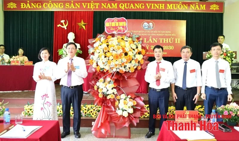 Đại hội Đảng bộ Ban Quản lý Dự án Đầu tư xây dựng các công trình dân dụng và công nghiệp Thanh Hóa