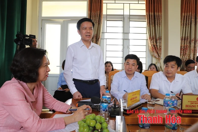 Khảo sát, triển khai Chương trình MTQG về chăm sóc sức khỏe, dân số và phát triển giai đoạn 2026-2035 tại Thanh Hóa