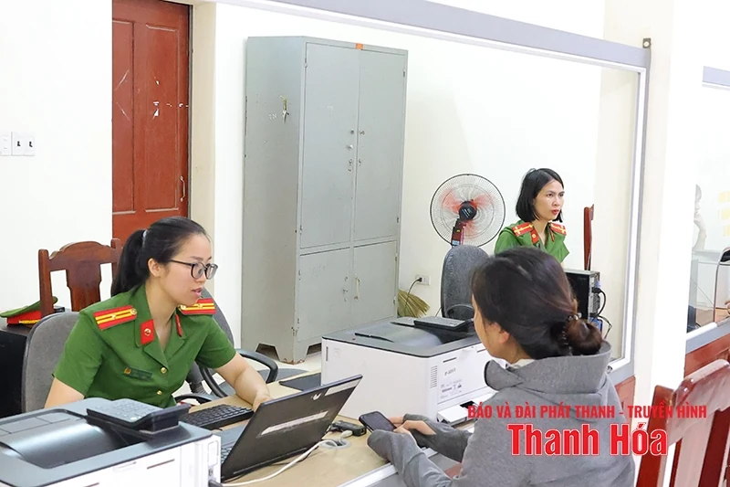 Ngày đầu vận hành mô hình chính quyền địa phương 2 cấp ở xã Thiệu Hóa