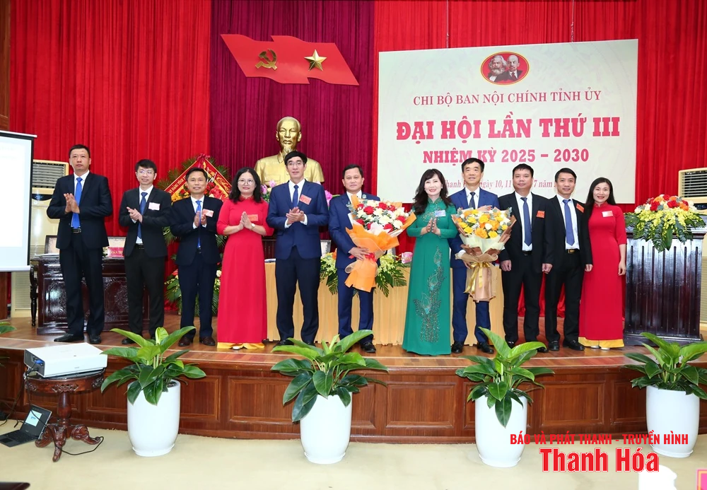 Đại hội Chi bộ Ban Nội chính Tỉnh ủy lần thứ III, nhiệm kỳ 2025-2030