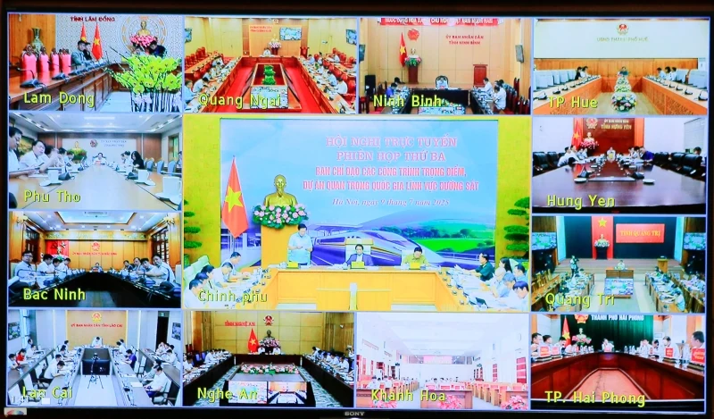 Đẩy nhanh tiến độ thực hiện dự án đường sắt tốc độ cao trên trục Bắc - Nam