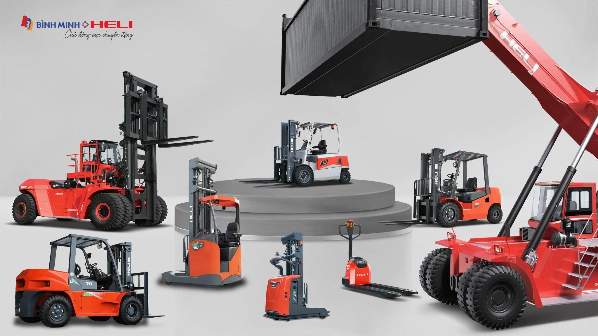 Xe nâng - mắt xích quan trọng trong chuỗi vận hành tại các khu công nghiệp Thanh Hóa