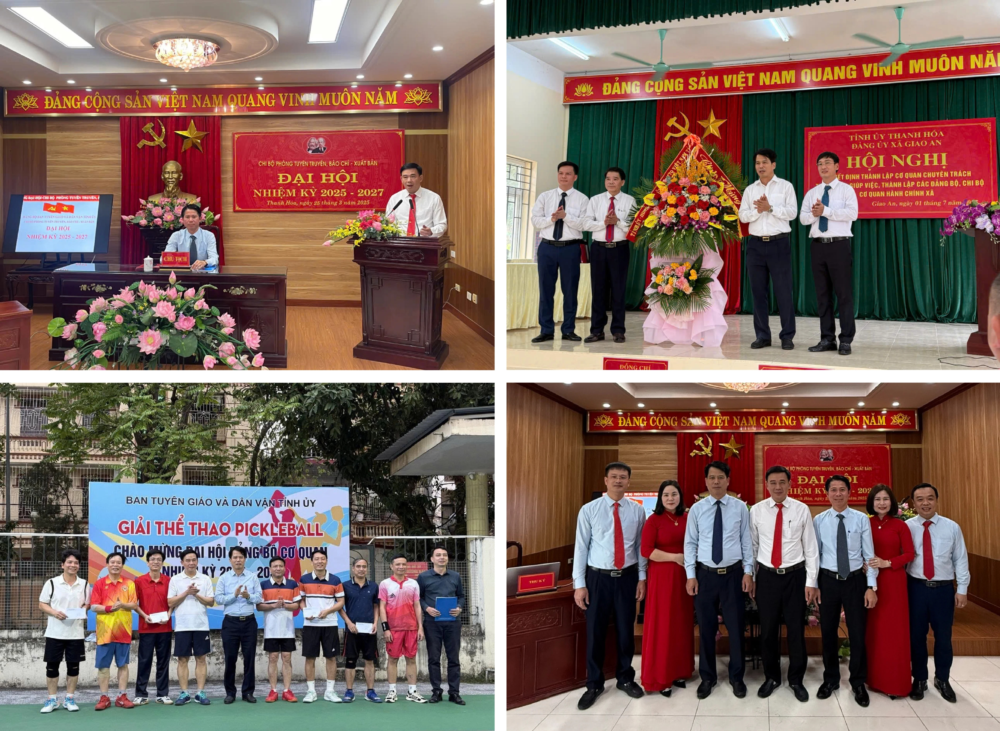 Chào mừng Đại hội Đảng bộ Ban Tuyên giáo và Dân vận Tỉnh ủy, lần thứ I, nhiệm kỳ 2025 – 2030: Dấu ấn nhiệm kỳ đoàn kết - đổi mới - hiệu quả