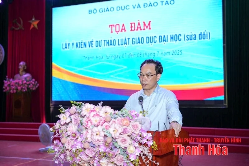 Đại diện hơn 90 cơ sở giáo dục đại học góp ý vào Dự thảo Luật Giáo dục đại học (sửa đổi)