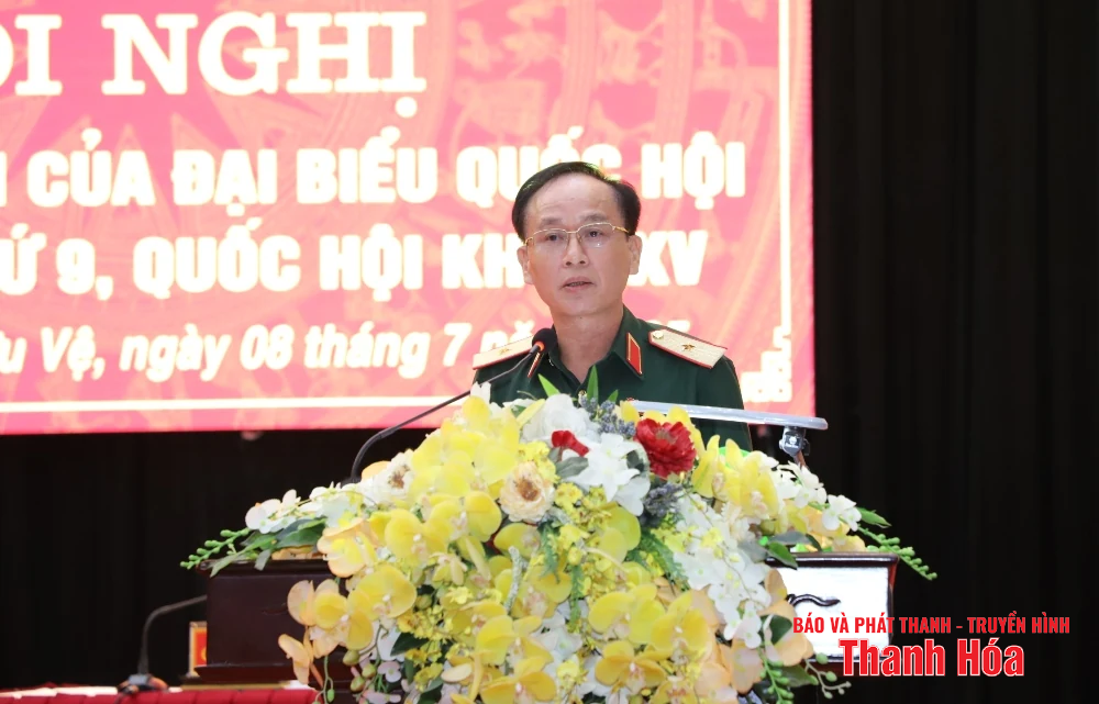 Cử tri xã Lưu Vệ đánh giá cao kết quả Kỳ họp thứ 9, Quốc hội khóa XV