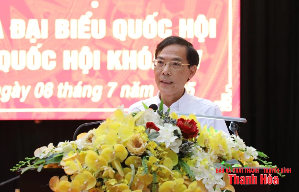 Cử tri xã Lưu Vệ đánh giá cao kết quả Kỳ họp thứ 9, Quốc hội khóa XV