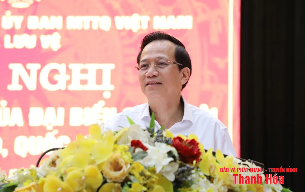 Cử tri xã Lưu Vệ đánh giá cao kết quả Kỳ họp thứ 9, Quốc hội khóa XV