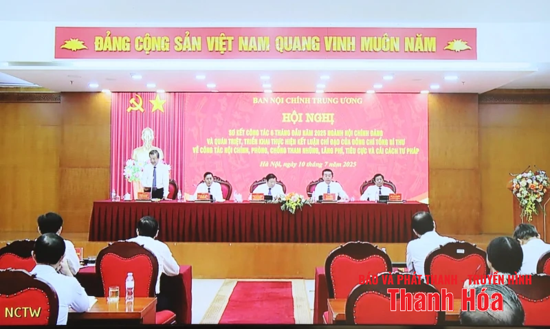 Xây dựng ngành Nội chính Đảng trong sạch, vững mạnh, là cơ quan “liêm chính của liêm chính”