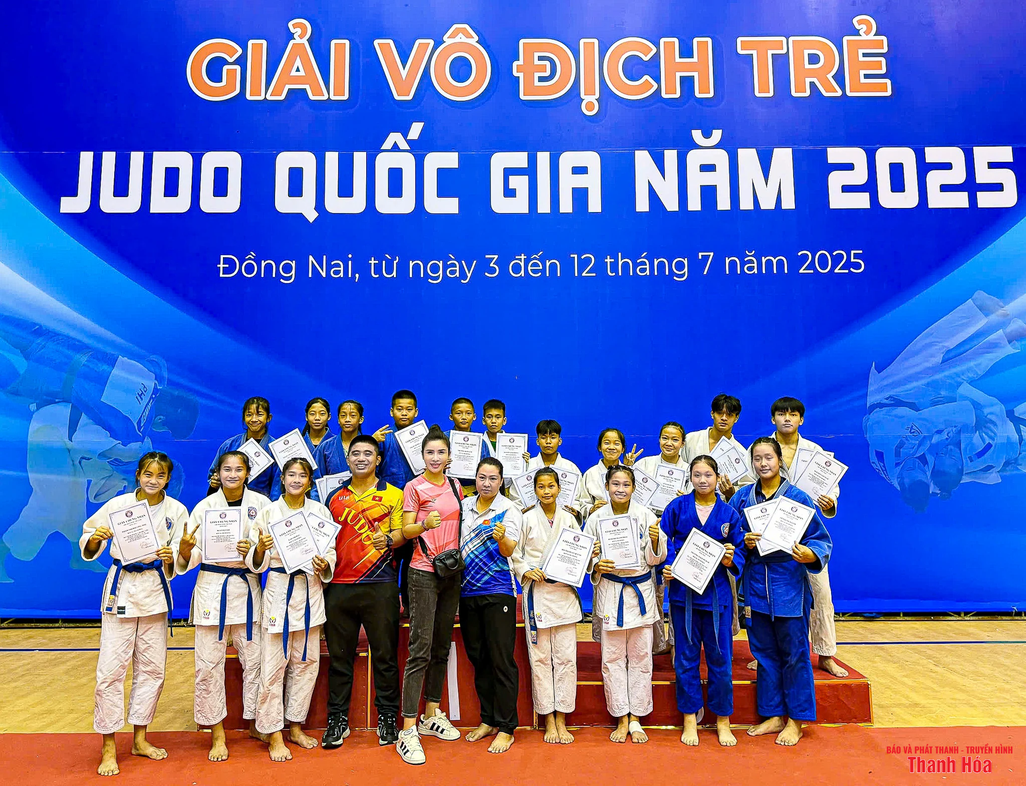 Judo Thanh Hóa tiến bộ đáng khen ngợi ở giải vô địch trẻ quốc gia 2025
