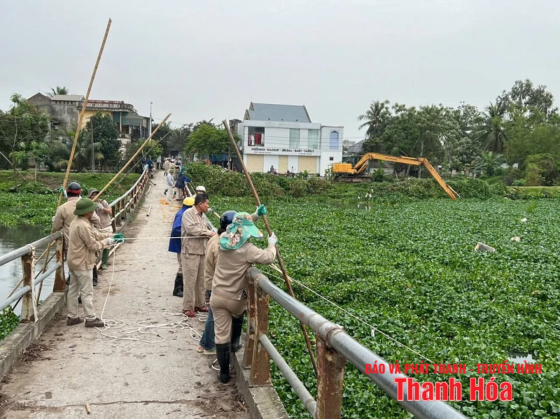 Tập trung tiêu úng, khơi thông dòng chảy ứng phó với bão số 3