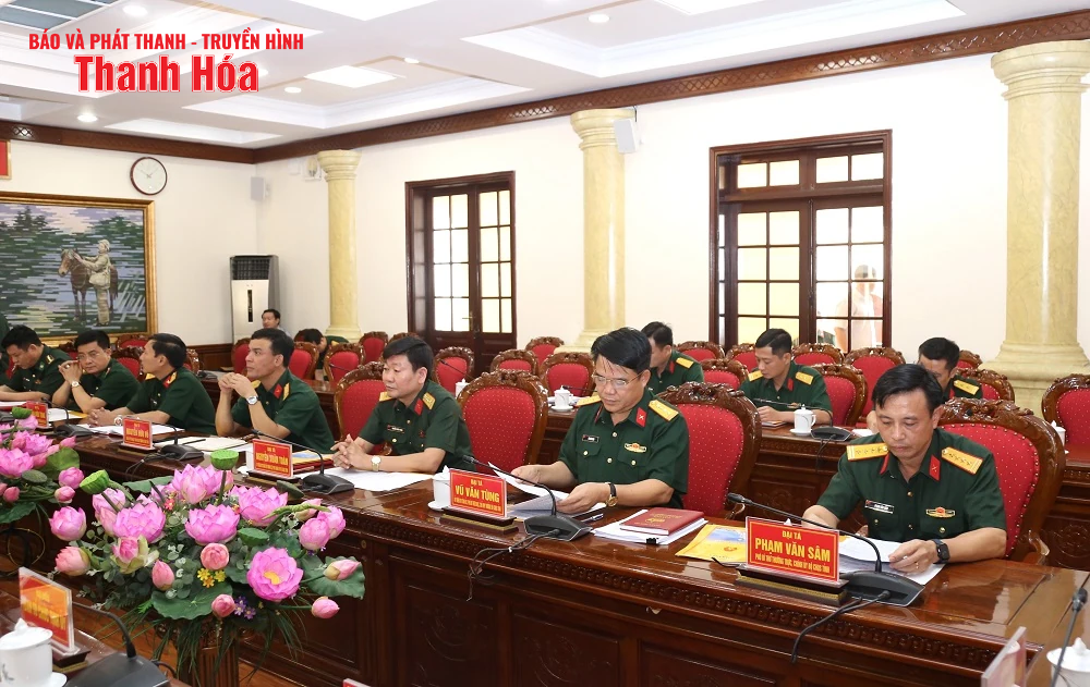 Đảng ủy Quân sự tỉnh quyết tâm lãnh đạo thực hiện thắng lợi nhiệm vụ 6 tháng cuối năm 2025