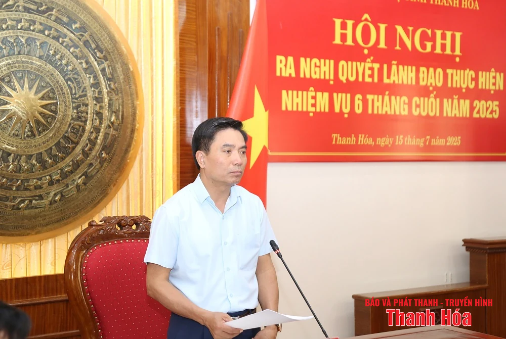 Đảng ủy Quân sự tỉnh quyết tâm lãnh đạo thực hiện thắng lợi nhiệm vụ 6 tháng cuối năm 2025