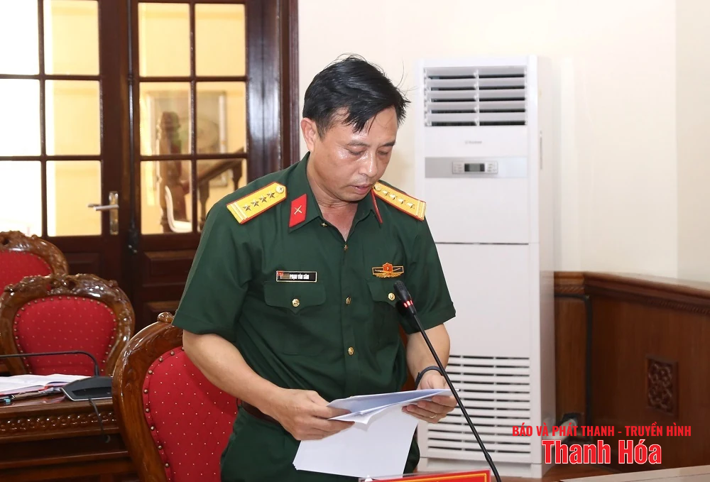 Đảng ủy Quân sự tỉnh quyết tâm lãnh đạo thực hiện thắng lợi nhiệm vụ 6 tháng cuối năm 2025