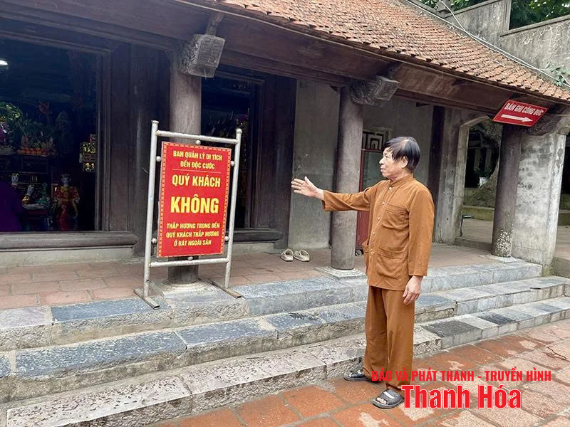 Xây dựng nếp sống văn minh tại các di tích