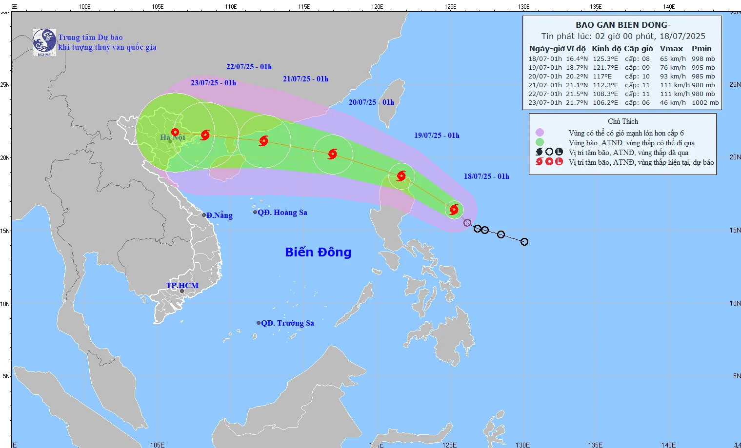 Áp thấp nhiệt đới mạnh lên thành bão Wipha, Thanh Hóa chủ động ứng phó