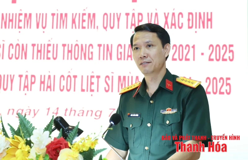 Phát huy cao độ trách nhiệm, nghĩa cử, làm tốt công tác tìm kiếm, quy tập hài cốt liệt sĩ