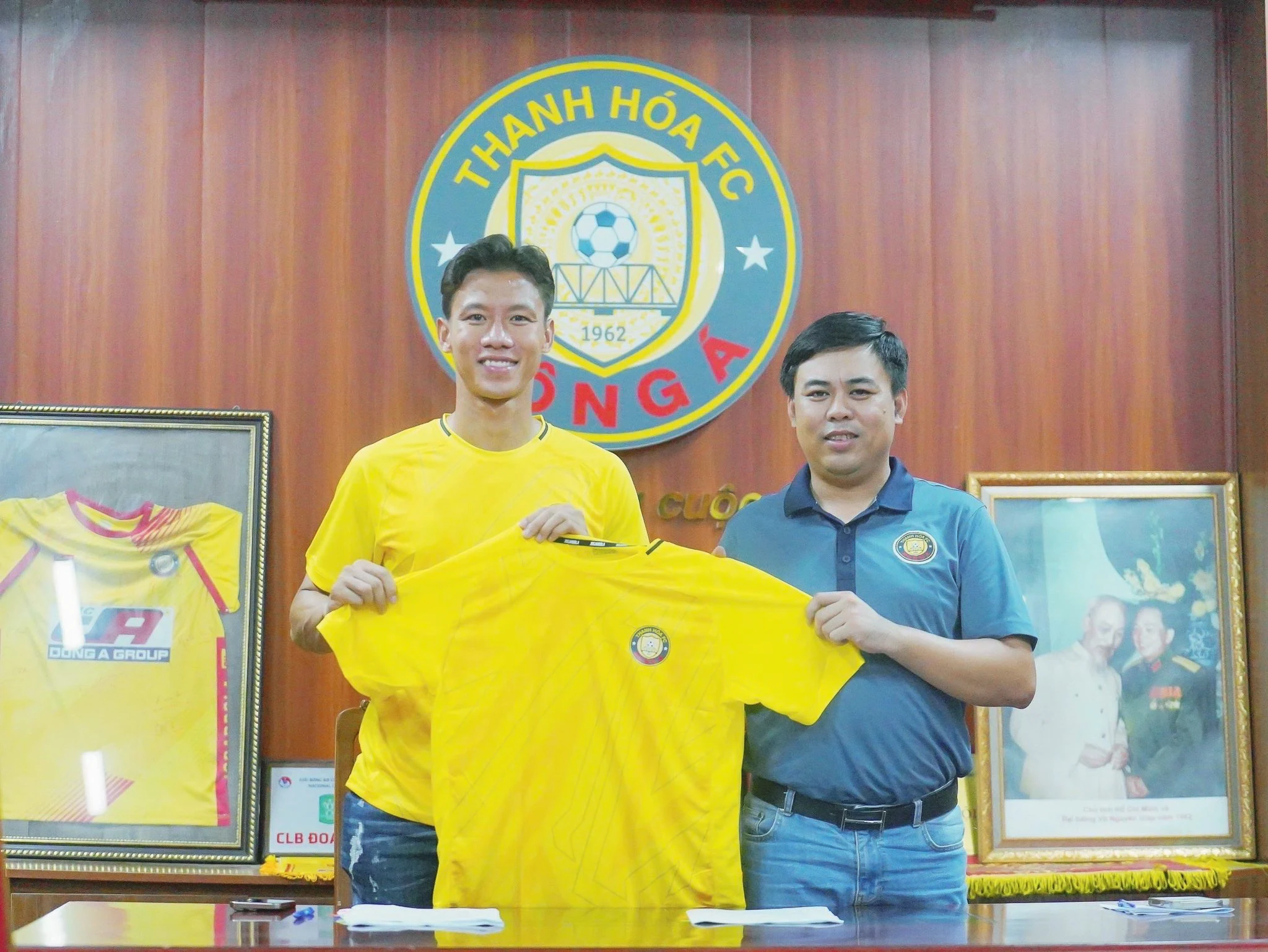 Quế Ngọc Hải gia nhập CLB Đông Á Thanh Hóa